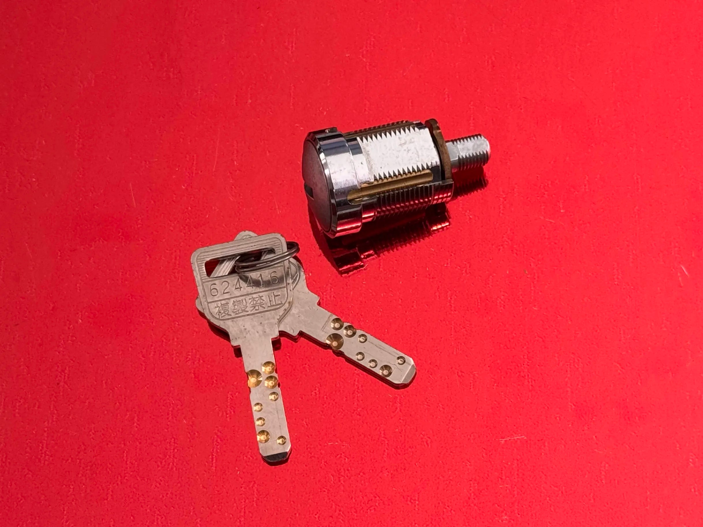 Opnus TZ Cam Lock Cylinder - Purple Belt