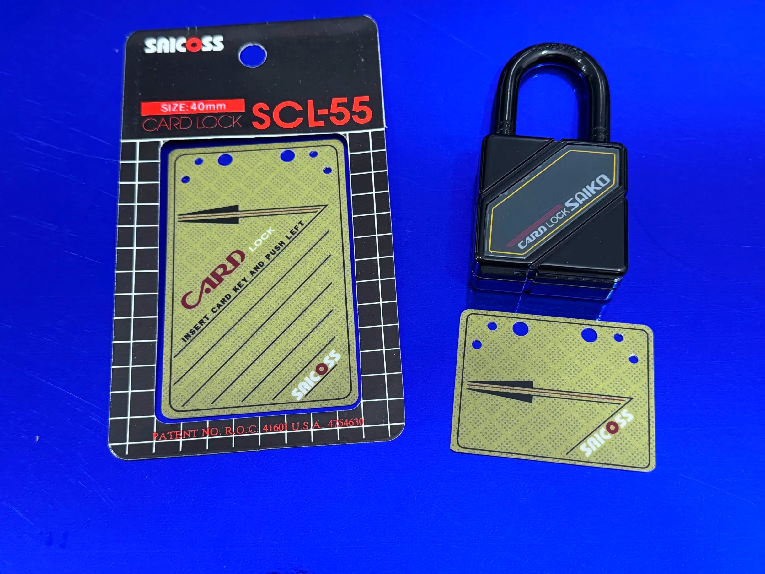 SAICOSS Card Lock