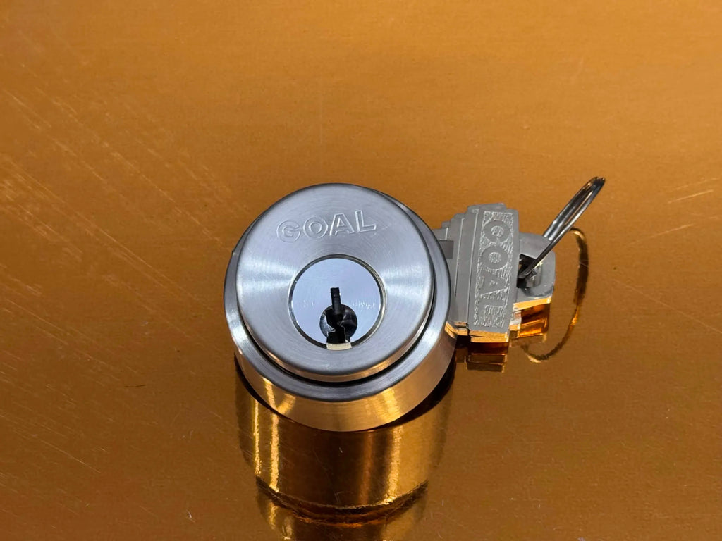 Goal P Mortise Cylinder - Brown Belt